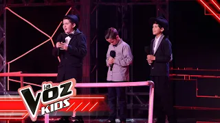 Josué, Yosneyder and Miguel sing ‘Te quiero’ - Battles | The Voice Kids Colombia 2021