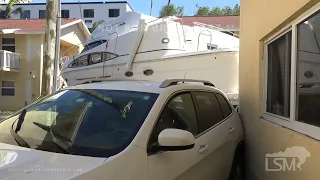 09-29-2022 Fort Myers, FL - Boats Into Apartments - Damage from Storm Surge