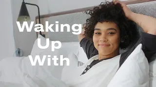 X-Men's Alexandra Shipp Plays Guitar and Meditates to Get Ready for Her Day  | Waking Up With | ELLE