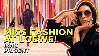 FASHION! MISS FAME MAKES A MESS AT LOEWE! WIIIIZZ! By Loic Prigent