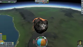 Kerbal Space Program астероид на кербин