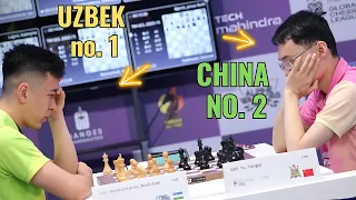 Nodirbek Abdusattorov vs Yu Yangyi | Centralised King Dominance | Global Chess League