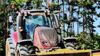 Kiszonka  z  Valterkami    Valtra t174 Versu  Valtra n101 versu   Ursus 1224 /KUNER