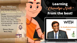 Learn Chanakya Neeti From the Best | Podcast with Dr. Radhakrishnan Pillai  | Cheers With Gourav