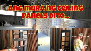 Magkano ang mga Pvc wall at ceiling panels dito?