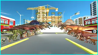Carnivore Dinosaurs ARBS Faction VS Carnivore Dinosaurs JWE2 Faction  Animal Revolt Battle Simulator