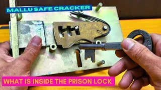 What is inside the prison lock How it's work #mallu safe cracker
