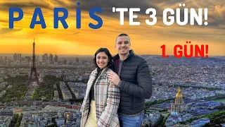 Paris Vlog 1. Gün! - Fransa (Eyfel, Zafer Takı, Şanzelize, Concorde Meydanı)