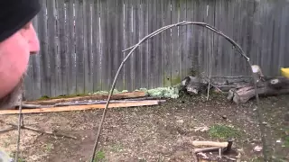 Copy of Backyard Bush-craft :Making a Bender shelter