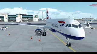 Taking the A320 to London City!! P3D V4.3  |  EDDF-EGLC