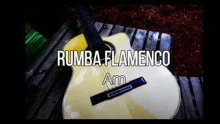 Backing track rumba flamenca Am