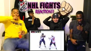 THAT IS INSANE!! 😳 || BRITISH BOYS REACT TO BEST NHL FIGHTS!!