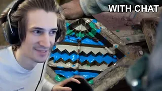 xQc react to How One Man In Egypt Is Keeping This 200-Year-Old Tile Tradition Alive