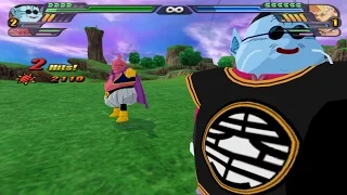 Fusion King Kai (North Kai) and Majin Buu with the potaras (Dragon Ball Z Tenkaichi 3 Mod