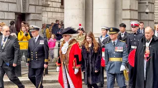 Spectacular Parade From the St George's Day in London Today ( 20th April, 2024 )