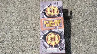 6in Silver Bullet Shell's by Supreme Fireworks