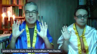 09/05/24 - Yoga Sandhya - Servidores: A, Jaimini Sanatan Guru Dasa / Vasundhara Mata Dasika - SOS BR