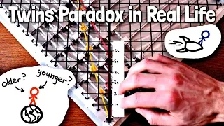 The Twins Paradox Hands-On Explanation | Special Relativity Ch. 8