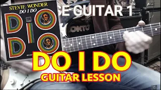 DO I DO - STEVIE WONDER GUITAR LESSON