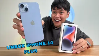 ĐẬP HỘP iPHONE 14 PLUS: GIÁ GẦN 27 TRIỆU, RẤT NHẸ, PIN SIÊU TRÂU BÒ!!!