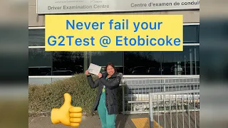 NEVER FAIL YOUR DRIVING TEST AGAIN! - Etobicoke G2 test route 2023