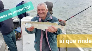 Pesca de pejerrey  en la Salada de Madariaga,  pesquero Chiozza, que linda pesca!