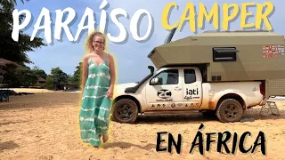 ¡Pernoctar en PRIMERA LÍNEA de PLAYA! - Un Paraíso CAMPER en ÁFRICA