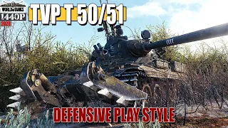 TVP T 50/51: 9.7k damage, 7 tanks destroyed - World of Tanks