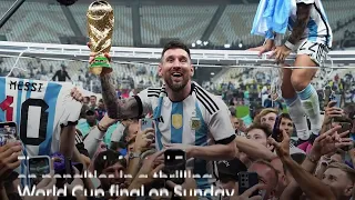 Huge crowds welcome Argentina team after World Cup victory