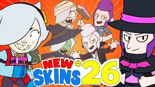 COLETTE & MORTIS - NEW SKINS IDEAS - BRAWL STARS ANIMATION #26