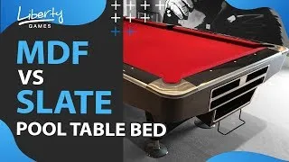 MDF vs Slate Pool Tables - Which is Right For You?