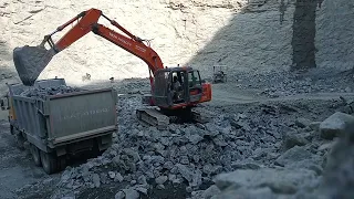 Loading from Hitachi machine 120