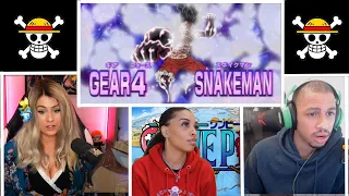 Luffy Gear 4 (Snakeman) vs Katakuri - Reaction Mashup