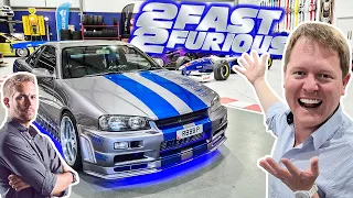 JDM ICON! Paul Walker's R34 Skyline from Fast and Furious at The Shmuseum