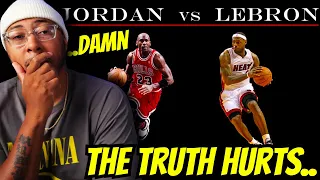 Michael Jordan vs Lebron James - The Best GOAT Comparison! (LeBron Fan Reaction)