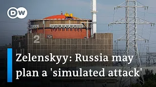 Russia and Ukraine accuse each other of plotting an attack on Zaporizhzhia nuclear plant | DW News