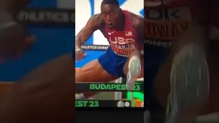 Grant Holloway wins World Gold in 12.98!!