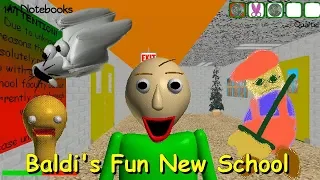 Baldi's Fun New School (Baldi's basic custom map)