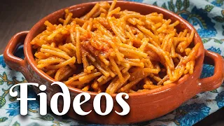FIDEOS: Classic Mexican Comfort Food, Perfect in its Simplicity