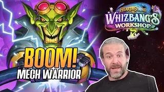 (Hearthstone) BOOM! Mech Warrior in Whizbang's Workshop