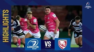 Highlights - Leinster Rugby v Gloucester Rugby - Round 2│Heineken Champions Cup 2022/23