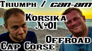 Offroad auf Korsika || No. 01 || Triumph || can-am || Cap Corse || Offroad || Thümeling On Tour