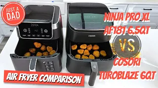 Ninja Pro XL AF181 vs Cosori TurboBlaze Air Fryer COMPARISON