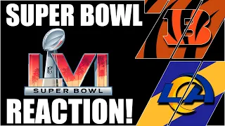 Super Bowl LVI Fan REACTION!! Rams Vs Bengals