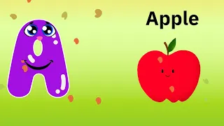 ABC Phonics Song - Toddler Learning Video Songs | A for Apple | Learn Phonics Sounds of Alphabet