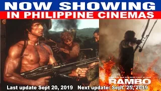 Now Showing in Philippine Cinemas | Updated: September 20, 2019 Movie Schedule Today