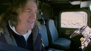 Top Gear. Гонка против беспилотного грузовика (часть 1)