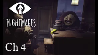 Little Nightmares Chapter 4 Walkthrough - The Guest Area (All Nomes/Statues)
