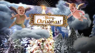 4088   Christmas Angels PopUp Card Animation