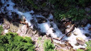 водопад на речке Белой , Белый водопад, Архыз
